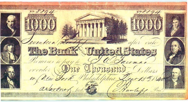 Uni-Face Note US Paper Money Currency Copy Details about   Reproduction $1,000 1875 Gold Cert 