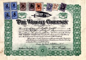 Wright Brothers Stock Certificate